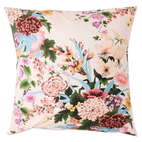 Kip&Co Belle Floral Organic Cotton European Pillowcases 2P Set